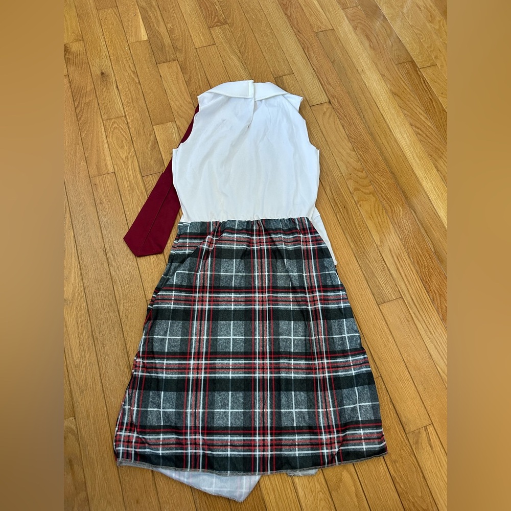 Girl’s BeetleJuice Halloween Costume Size Large - Picture 4 of 14